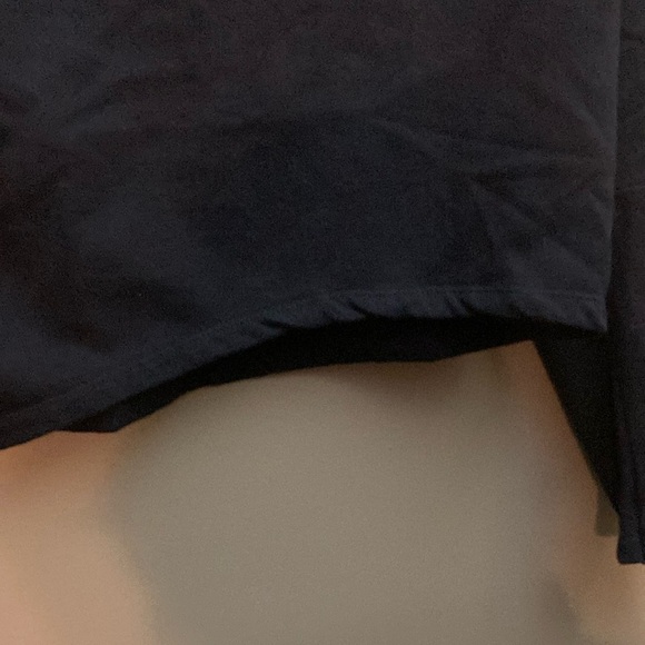 Zara Blue Boxy Crop Sweatshirt with Long Sleeves - Picture 4 of 12